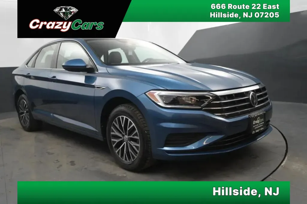 Blue 2019 Volkswagen Jetta 1.4T SEL Sedan 4D for sale in Hillside, NJ
