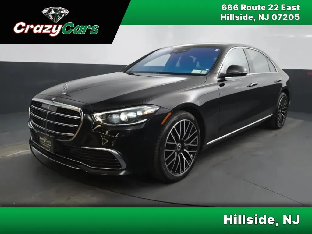 Black 2023 Mercedes-Benz S-Class S 580 4MATIC Sedan 4D for sale in Hillside, NJ