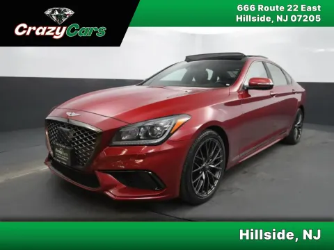 Red 2019 Genesis G80 3.8 Sedan 4D for sale in Hillside, NJ