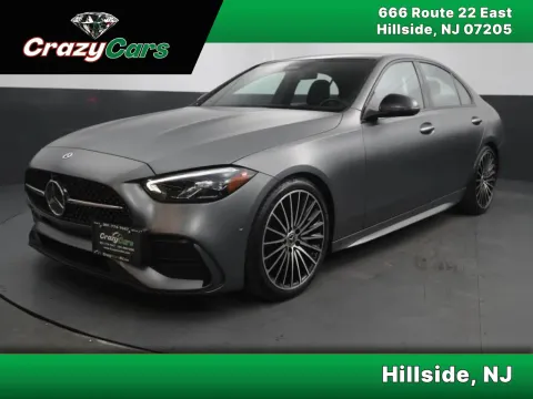 Gray 2022 Mercedes-Benz C-Class C 300 4MATIC Sedan 4D for sale in Hillside, NJ