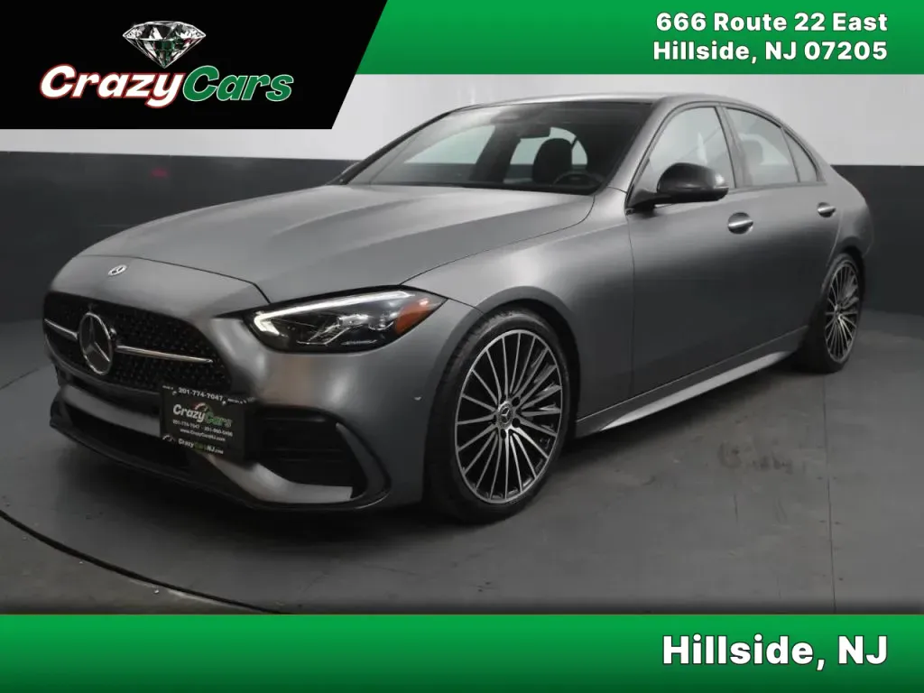 Gray 2022 Mercedes-Benz C-Class C 300 4MATIC Sedan 4D for sale in Hillside, NJ