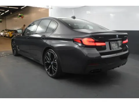 Another view of 2021 BMW 5 Series M550i xDrive Sedan 4D for sale in Hillside, NJ at Crazy Cars Hillside