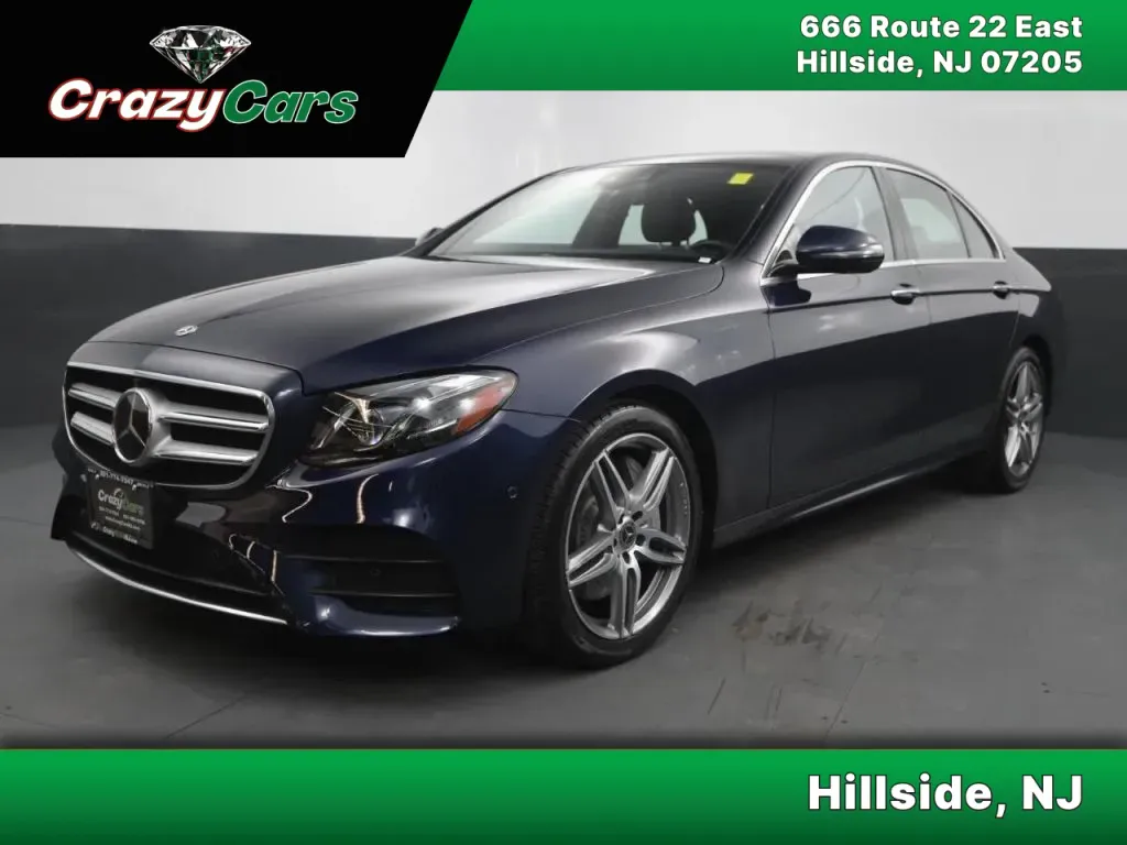 Gray 2018 Mercedes-Benz E-Class E 400 4MATIC Sedan 4D for sale in Hillside, NJ