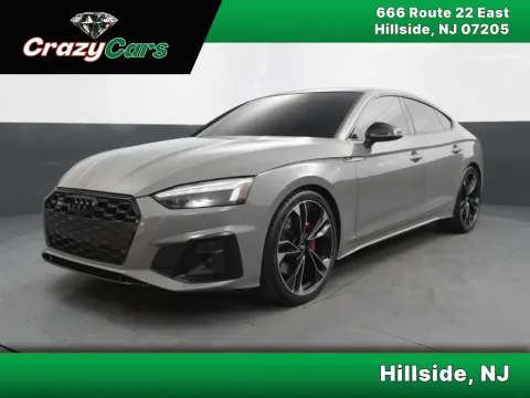 Gray 2020 Audi S5 Premium Plus Sedan 4D for sale in Hillside, NJ
