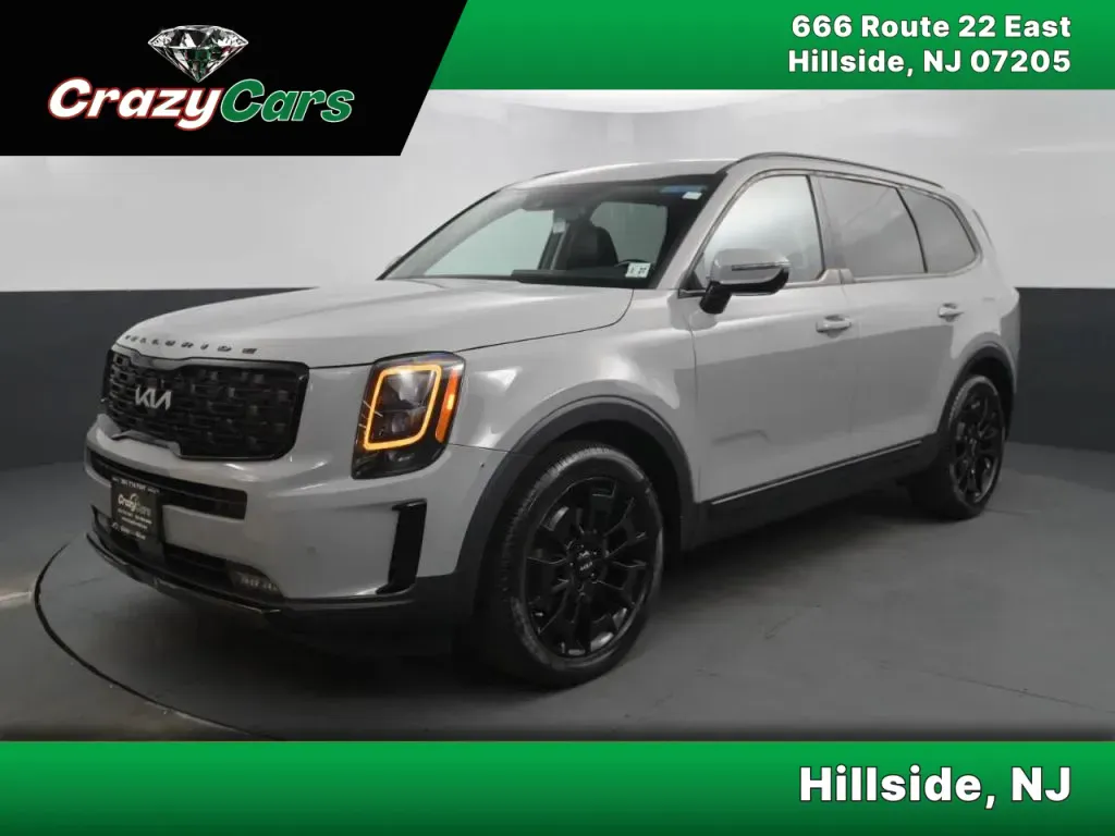 Gray 2022 Kia Telluride SX Sport Utility 4D for sale in Hillside, NJ