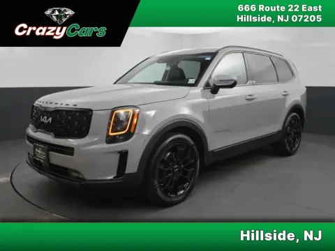 Gray 2022 Kia Telluride SX Sport Utility 4D for sale in Hillside, NJ