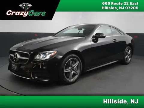 Black 2018 Mercedes-Benz E-Class E 400 4MATIC Coupe 2D for sale in Hillside, NJ