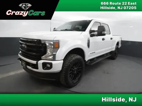 White 2022 Ford F250 Super Duty Crew Cab XLT Pickup 4D 6 3/4 ft for sale in Hillside, NJ