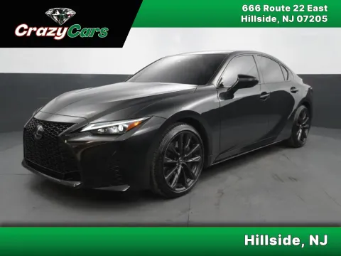 Black 2024 Lexus IS 350 F SPORT Design Sedan 4D for sale in Hillside, NJ