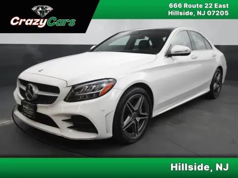 White 2021 Mercedes-Benz C-Class C 300 4MATIC Sedan 4D for sale in Hillside, NJ
