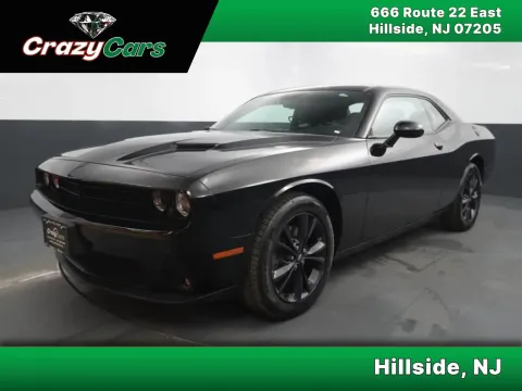 Black 2020 Dodge Challenger SXT Coupe 2D for sale in Hillside, NJ