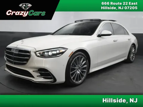 White 2022 Mercedes-Benz S-Class S 580 4MATIC Sedan 4D for sale in Hillside, NJ
