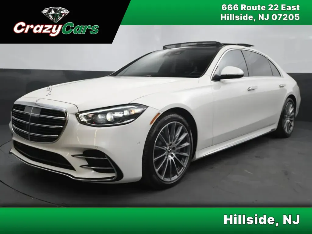 White 2022 Mercedes-Benz S-Class S 580 4MATIC Sedan 4D for sale in Hillside, NJ