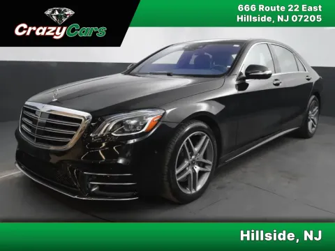 Black 2019 Mercedes-Benz S-Class S 560 4MATIC Sedan 4D for sale in Hillside, NJ