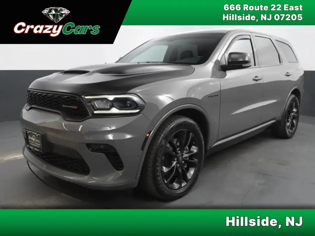 Gray 2022 Dodge Durango R/T Sport Utility 4D for sale in Hillside, NJ