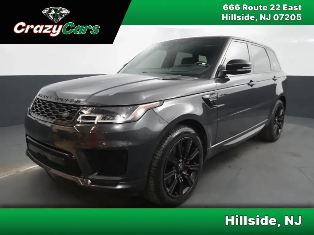 Gray 2019 Land Rover Range Rover Sport HST (2019.5) Sport Utility 4D for sale in Hillside, NJ