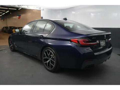 Another view of 2021 BMW 5 Series M550i xDrive Sedan 4D for sale in Hillside, NJ at Crazy Cars Hillside