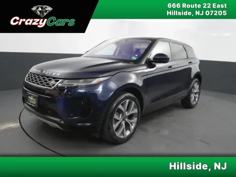 Blue 2021 Land Rover Range Rover Evoque P250 SE Sport Utility 4D for sale in Hillside, NJ