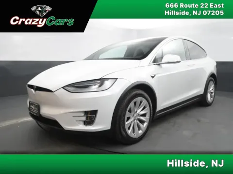 White 2020 Tesla Model X Long Range Sport Utility 4D for sale in Hillside, NJ