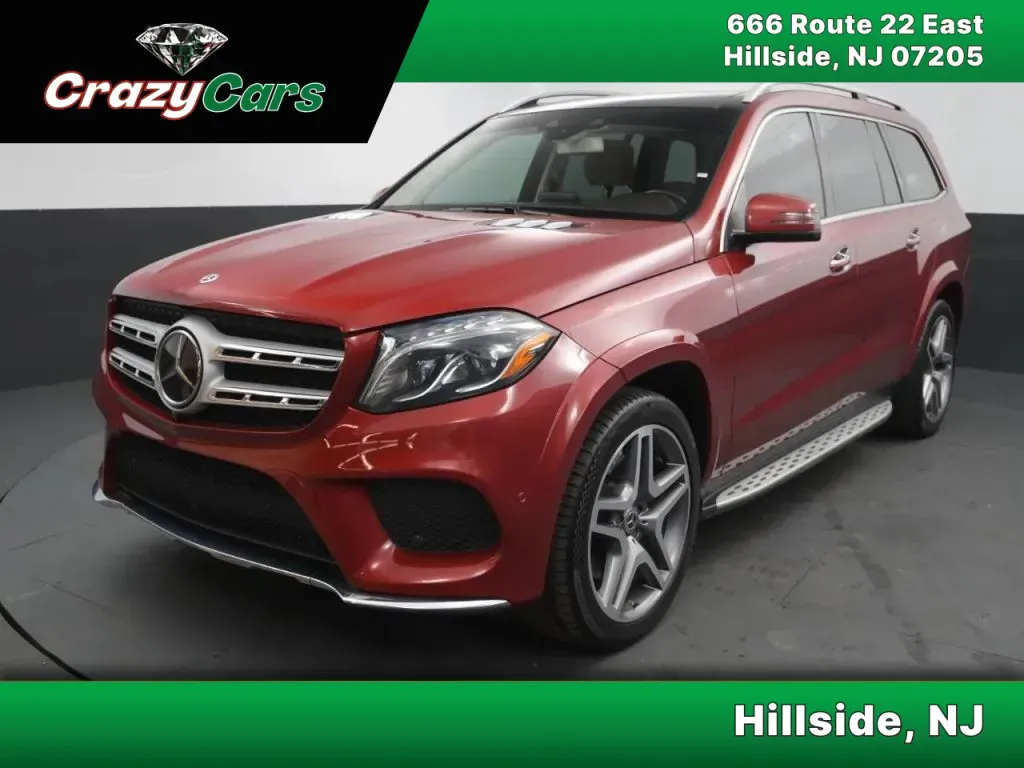 Red 2019 Mercedes-Benz GLS 550 4MATIC Sport Utility 4D for sale in Hillside, NJ