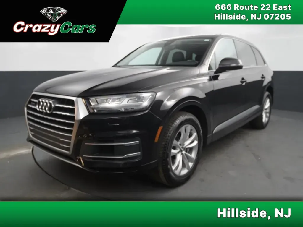 Black 2018 Audi Q7 3.0T Premium Plus Sport Utility 4D for sale in Hillside, NJ