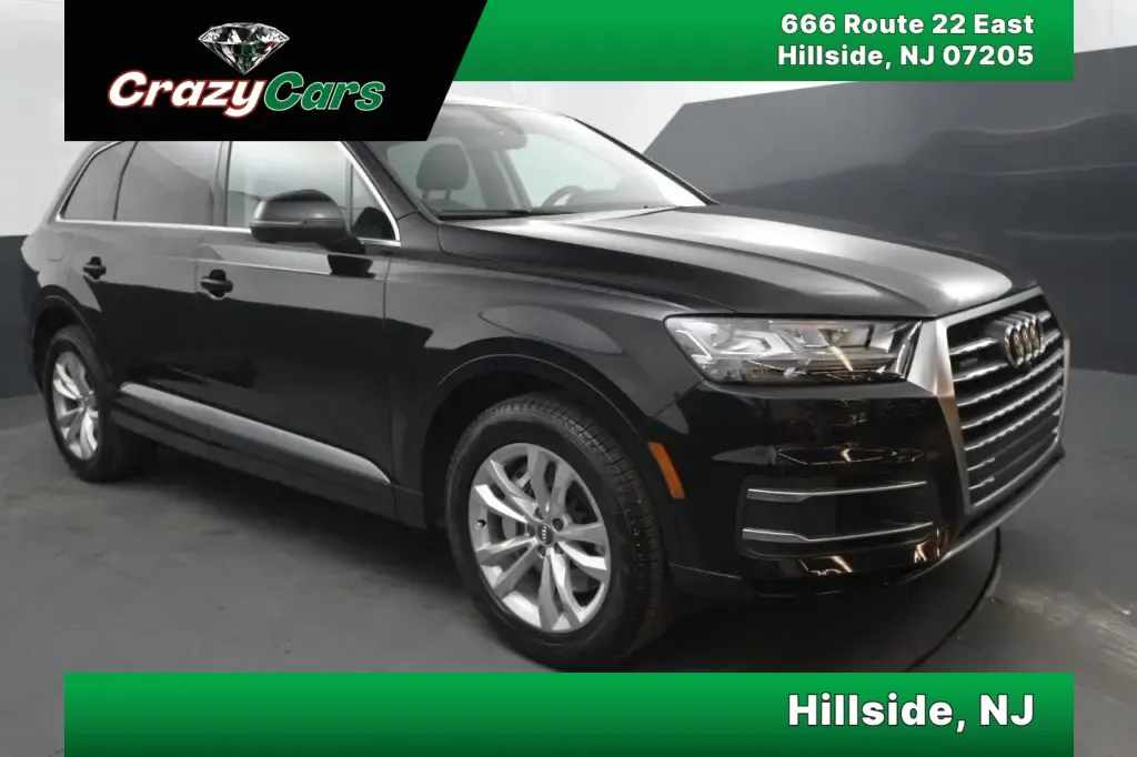 Black 2018 Audi Q7 3.0T Premium Plus Sport Utility 4D for sale in Hillside, NJ