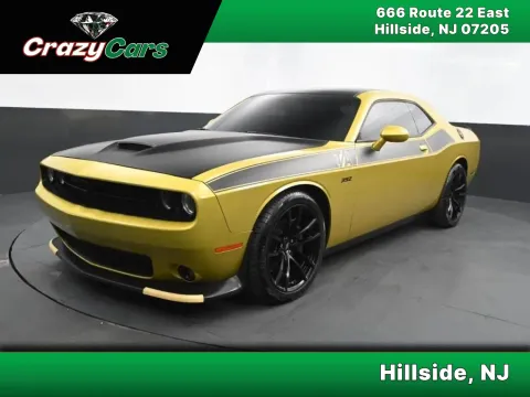 Yellow 2021 Dodge Challenger R/T Scat Pack Coupe 2D for sale in Hillside, NJ