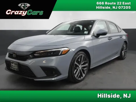 Gray 2023 Honda Civic Touring Sedan 4D for sale in Hillside, NJ
