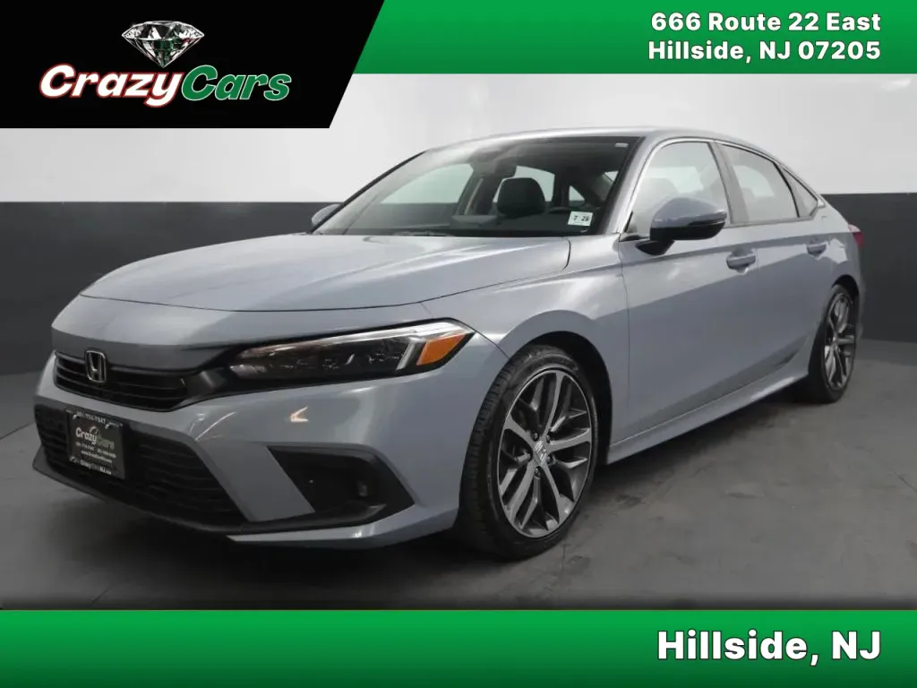 Gray 2023 Honda Civic Touring Sedan 4D for sale in Hillside, NJ