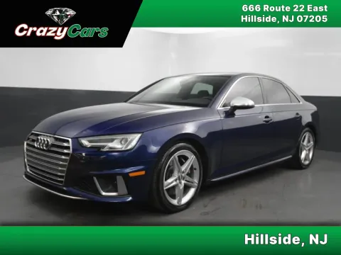 Blue 2019 Audi S4 Premium Sedan 4D for sale in Hillside, NJ