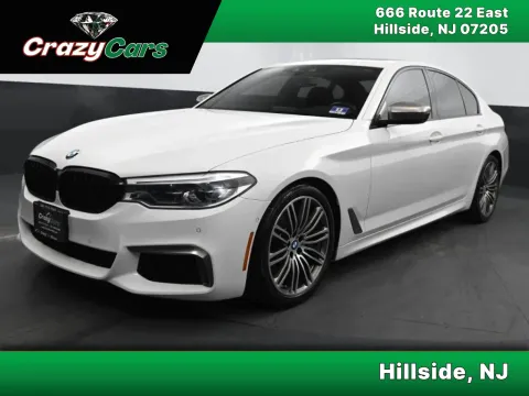 White 2020 BMW 5 Series M550i xDrive Sedan 4D for sale in Hillside, NJ