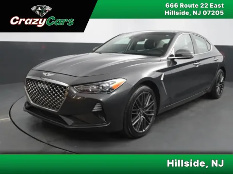 Gray 2019 Genesis G70 3.3T Advanced Sedan 4D for sale in Hillside, NJ
