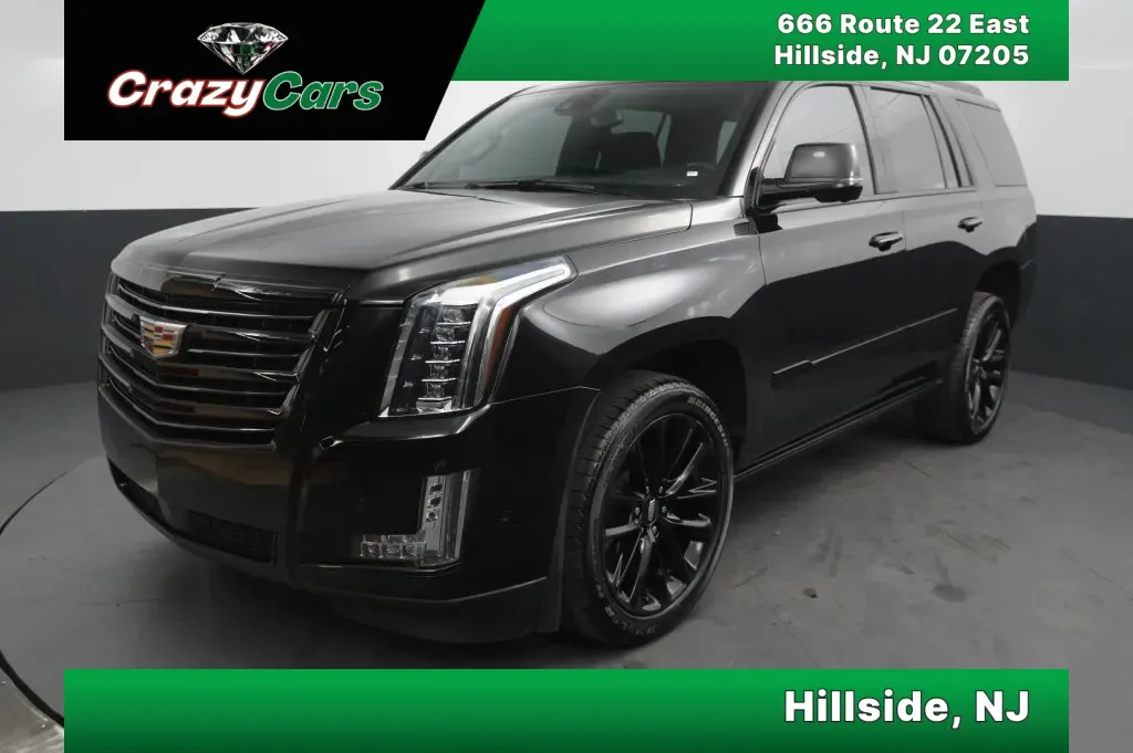 Black 2020 Cadillac Escalade Platinum Sport Utility 4D for sale in Hillside, NJ