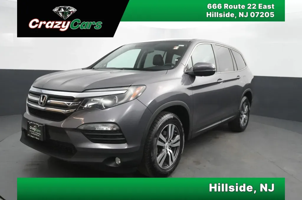 Gray 2017 Honda Pilot EX-L Sport Utility 4D for sale in Jersey City, NJ
