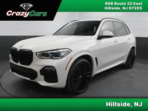 White 2021 BMW X5 M50i Sport Utility 4D for sale in Hillside, NJ