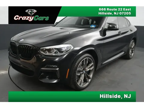 Black 2020 BMW X4 M40i Sport Utility 4D for sale in Hillside, NJ