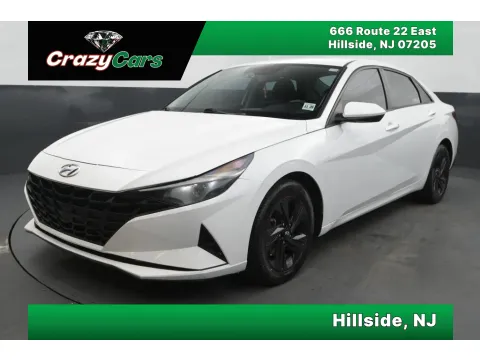 White 2021 Hyundai Elantra SEL Sedan 4D for sale in Hillside, NJ