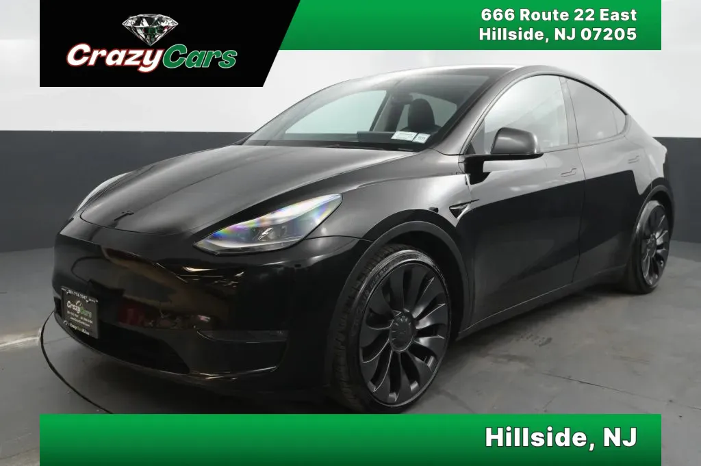 Black 2023 Tesla Model Y Performance Sport Utility 4D for sale in Hillside, NJ