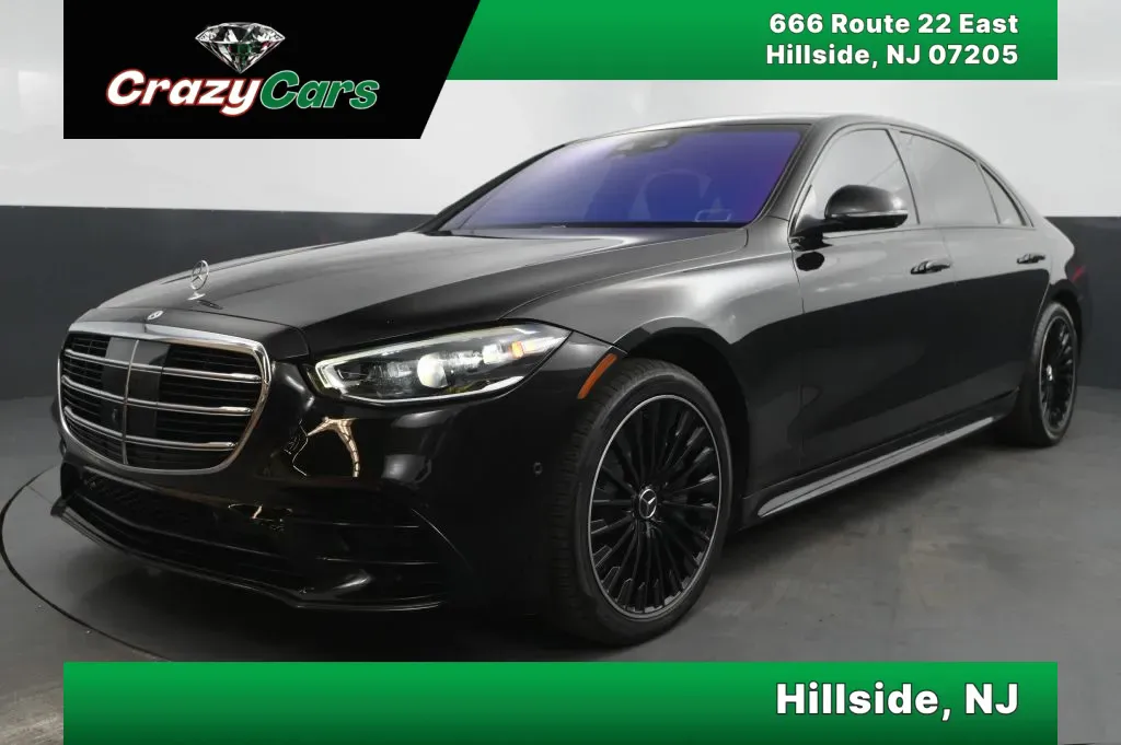 Black 2022 Mercedes-Benz S-Class S 580 4MATIC Sedan 4D for sale in Hillside, NJ