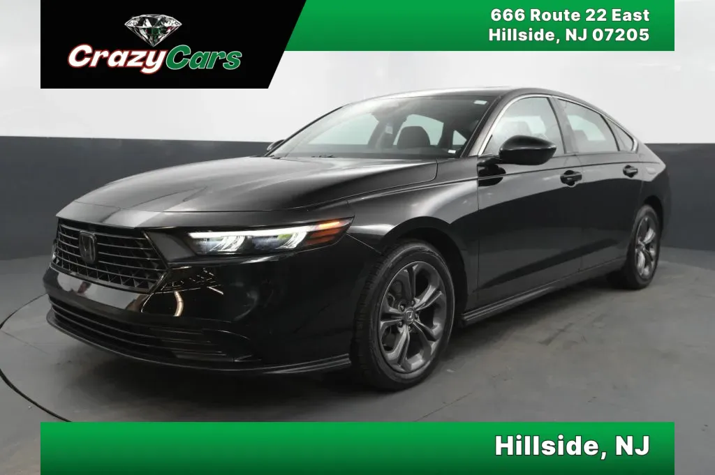 Black 2023 Honda Accord EX Sedan 4D for sale in Hillside, NJ