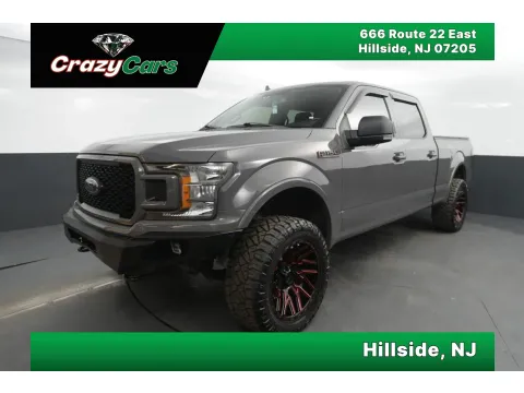 Gray 2018 Ford F-150 SuperCrew Cab XLT Pickup 4D 6 1/2 ft for sale in Hillside, NJ