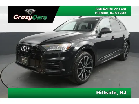 Black 2021 Audi Q7 55 TFSI Premium Plus Sport Utility 4D for sale in Hillside, NJ