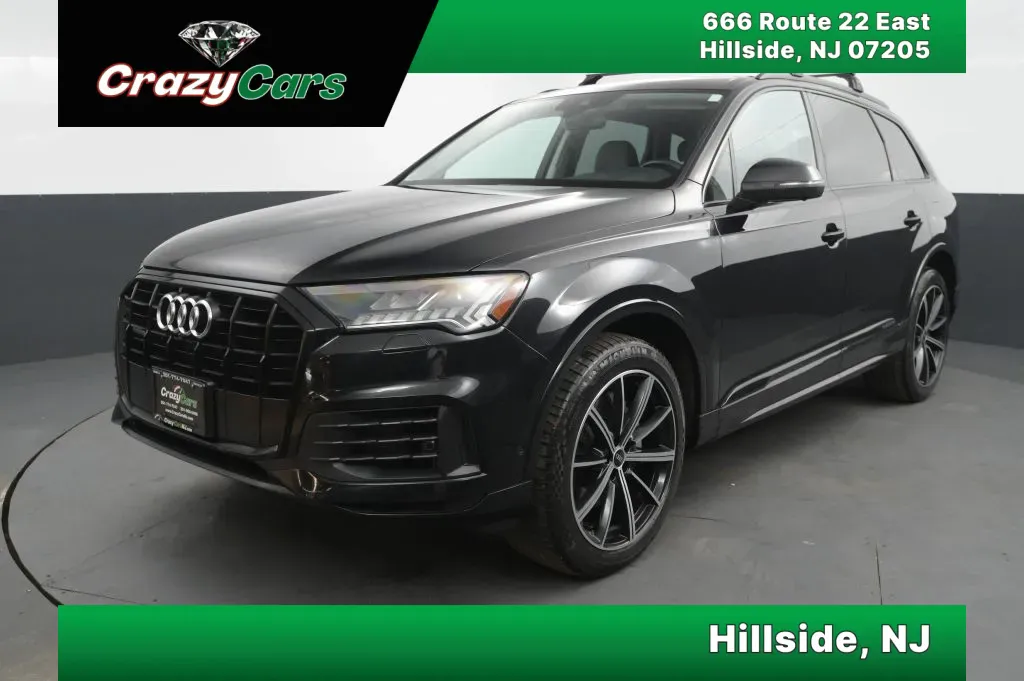 Black 2021 Audi Q7 55 TFSI Premium Plus Sport Utility 4D for sale in Hillside, NJ