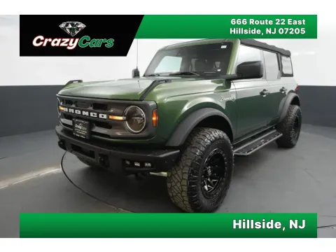 Green 2022 Ford Bronco Big Bend Sport Utility 4D for sale in Hillside, NJ