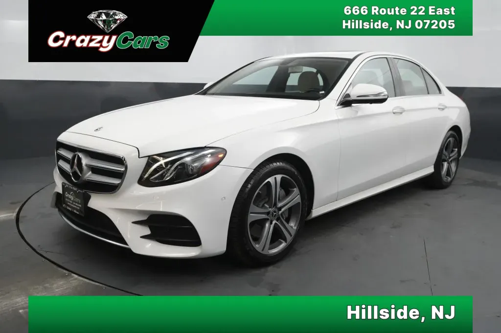 White 2020 Mercedes-Benz E-Class E 350 4MATIC Sedan 4D for sale in Hillside, NJ