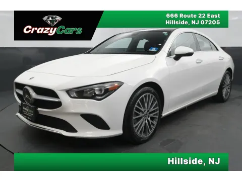 White 2021 Mercedes-Benz CLA 250 4MATIC Coupe 4D for sale in Hillside, NJ