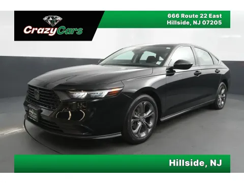 Black 2023 Honda Accord EX Sedan 4D for sale in Hillside, NJ
