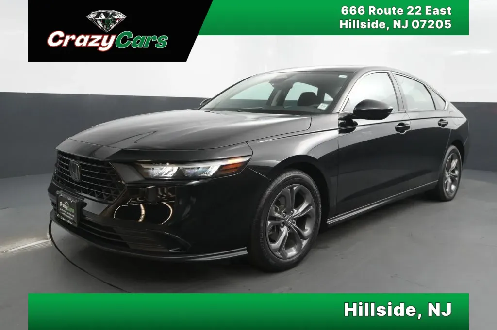 Black 2023 Honda Accord EX Sedan 4D for sale in Hillside, NJ