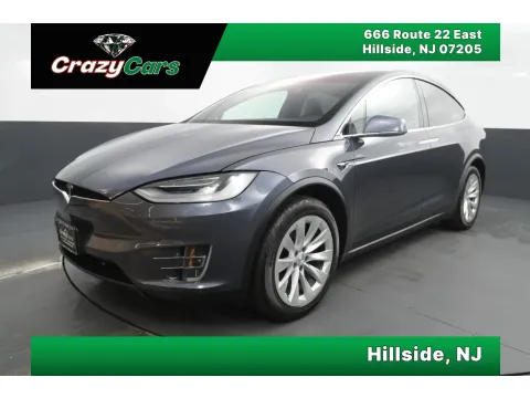 Gray 2020 Tesla Model X Long Range Plus Sport Utility 4D for sale in Hillside, NJ