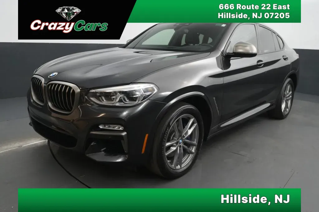 Gray 2019 BMW X4 M40i Sport Utility 4D for sale in Hillside, NJ